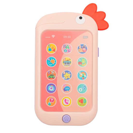 Baby Mix Telefon papiga roza