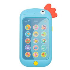 Baby Mix Telefon papiga modra