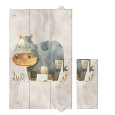 CEBA Potovalna previjalna podloga (80x50) Basic Cosy Hippo