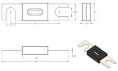 Victron ANL - 400A/80V varovalka za 48V izdelke