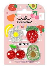 Invisibobble Clipstar Frutti Fun 4 kosi