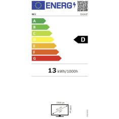 Sharp NEC NEC MultiSync EA231WU 55,8 cm (22") WUXGA 16:10 IPS DP/HDMI/DVI/VGA zvočniki monitor