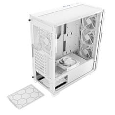 Antec DF700 FLUX white mid-Tower RGB (0-761345-80074-7) gaming okno belo ohišje