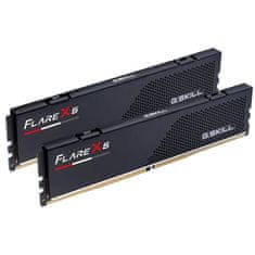 G.Skill Flare X5 64GB (2x32GB) 6000MT/s DDR5 CL30 F5-6000J3040G32GX2-FX5 črni ram pomnilnik