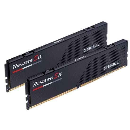 G.Skill Ripjaws S5 64GB (2x32GB) 6000MT/s DDR5 CL30 XMP F5-6000J3040G32GX2-RS5K črni ram pomnilnik