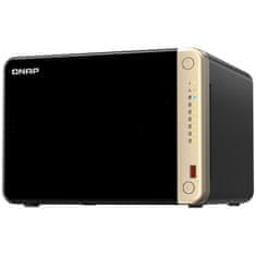 Qnap 6-Bay QNAP TS-664-8G - N5095 - Črn