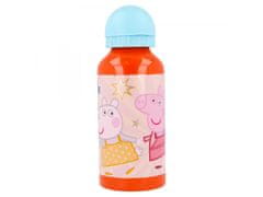 Stor Aluminijasta steklenica za pitje PEPPA PIG, 400ml, 41234