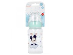 Stor Otroška steklenička MICKEY MOUSE, 0+, 240ml, 13002