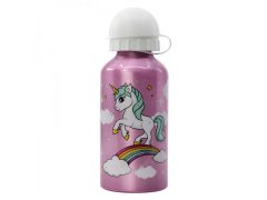 Stor Aluminijasta steklenica za pitje UNICORN, 400ml, 09711