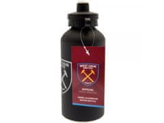 FOREVER COLLECTIBLES Steklenica za pijačo WEST HAM UNITED F.C. Aluminijasta steklenica za pijačo, črna, 500 ml