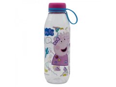 Stor Plastenka s silikonsko zanko PEPPA PIG, 650ml, 14838