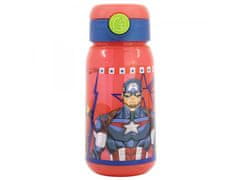 Stor Plastična steklenica z avtomatskim odpiranjem AVENGERS, 510ml, 74142