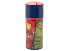 Stor Plastična steklenica z izvlečno slamico AVENGERS, 350ml, 74151