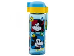 Stor Kvadratna plastenka MICKEY MOUSE Lock, 550ml, 74302