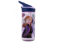 Stor Plastenka z izvlečno slamico DISNEY FROZEN, Tritan 620ml, 74297