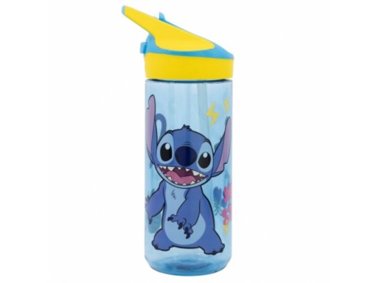 Stor Plastenka z izvlečno slamico Lilo &amp; Stitch, Tritan 620ml, 75097