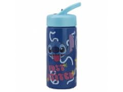 Stor Plastenka z izvlečno slamico Lilo &amp; Stitch, 410ml, 75031