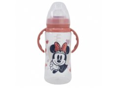 Stor Otroška steklenička z ročaji Minnie Mouse, 360ml, 10+, 10704