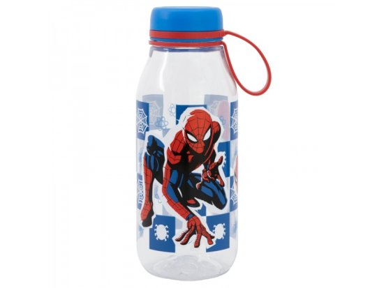 Stor Plastenka s silikonsko zanko SPIDERMAN, 460ml, 74782