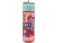 Stor Plastenka z izvlečno slamico MINNIE MOUSE, prozorna, Tritan, 540ml, 74423