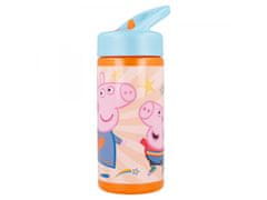 Stor Plastenka z izvlečno slamico PEPPA PIG, 410ml, 41231