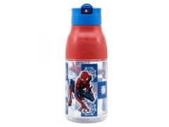 Stor Plastična steklenica z izvlečno slamico SPIDERMAN, 420ml, 74735