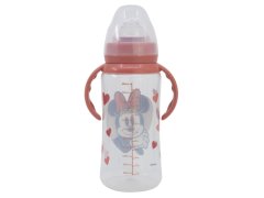 Stor Otroška steklenička z ročaji Minnie Mouse, 360ml, 10+, 10704