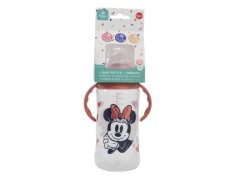 Stor Otroška steklenička z ročaji Minnie Mouse, 360ml, 10+, 10704