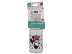 Stor Otroška steklenička Minnie Mouse s sistemom proti trčenju, 240ml, 10702