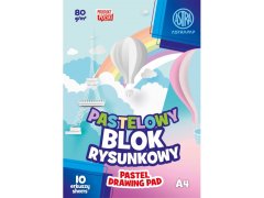 Astra Pastelni barvni papir A4, AstraPAP, 10 listov, 80 g/m2, 106022001