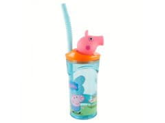 Stor Plastična 3D skodelica s figuro PEPPA PIG, 360ml, 48666