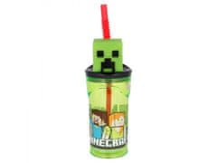 Stor Plastični 3D lonček s figuro MINECRAFT, 360ml, 40466