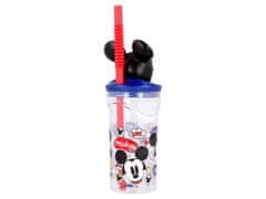 Stor Plastični 3D lonček s figurico MICKEY MOUSE, 360ml, 50166