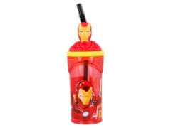 Stor Plastična 3D skodelica s figurico AVENGERS, 360ml, 57778