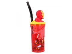 Stor Plastična 3D skodelica s figurico AVENGERS, 360ml, 57778