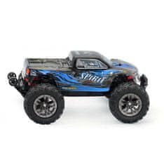 YUNIQUE GREEN-CLEAN 1/16 Q901 RC avto 4WD Off-Road - Bigfoot tovornjak z brezkrtačnim motorjem | Hitro vozilo z daljinskim upravljanjem za otroke in odrasle | Puščavski tovornjak Off-Road MODRA