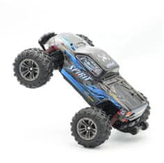 YUNIQUE GREEN-CLEAN 1/16 Q901 RC avto 4WD Off-Road - Bigfoot tovornjak z brezkrtačnim motorjem | Hitro vozilo z daljinskim upravljanjem za otroke in odrasle | Puščavski tovornjak Off-Road MODRA