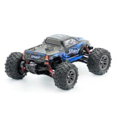 YUNIQUE GREEN-CLEAN 1/16 Q901 RC avto 4WD Off-Road - Bigfoot tovornjak z brezkrtačnim motorjem | Hitro vozilo z daljinskim upravljanjem za otroke in odrasle | Puščavski tovornjak Off-Road MODRA