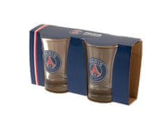 FOREVER COLLECTIBLES 2pcs PARIS SAINT-GERMAIN F.C. 2pk Shot Glass Set