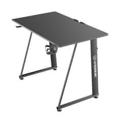 Ultradesk Gaming miza ENTER V2, 100x60 cm, 75 cm, z držalom za pijačo in slušalkami, kompaktna velikost