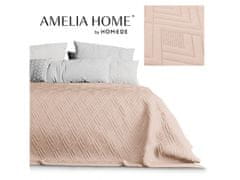 AmeliaHome AmeliaHome, Reverzibilno pregrinjalo Ophelia, 220x240 cm, pudrasto roza