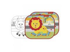 Arditex FISHER-PRICE Sončni ščitnik za otroke v avtomobilu + pobarvanka LION, FP10168