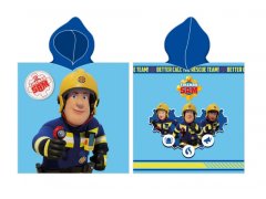 Carbotex Bombažni pončo 55/110cm Fireman Sam, FMS237004