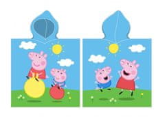 Carbotex Bombažni pončo 55/110cm Peppa Pig, PP223022