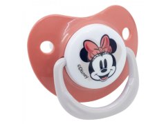 Stor Anatomski silikonski dudelec MINNIE MOUSE, 2 kosa, 6M+, 10767