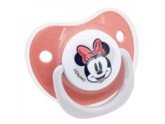 Stor Anatomski silikonski dudelec MINNIE MOUSE, 2 kosa, 0-6M, 10769