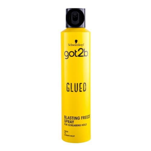 Schwarzkopf Got2b Glued Blasting Freeze Spray lak za lase za izjemno učvrstitev unisex