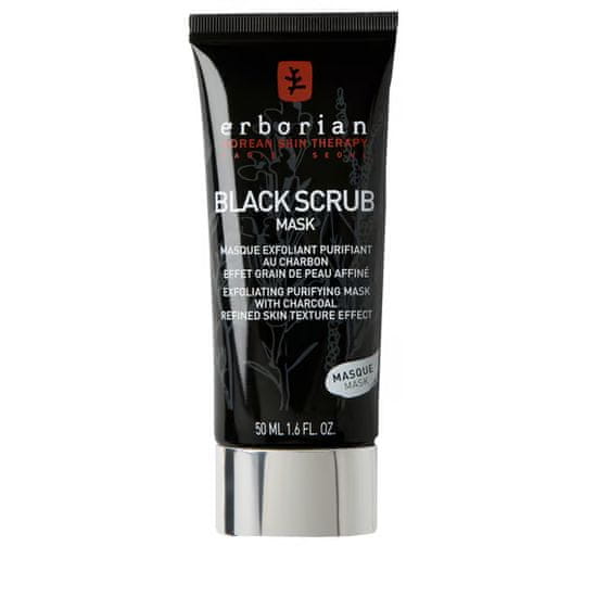 Eksfoliacijska čistilna maska s premogovim prahom Black Scrub Mask (Exfoliating Purifying Mask) 50 ml