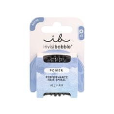 Invisibobble Power True Black Hair Eraser 3 kosi