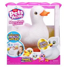 Pets Alive Mama Duck plišasta igrača, raca